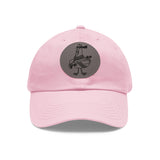 TACTICAL CHICKEN Dad Hat with Leather Patch