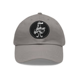 TACTICAL CHICKEN Dad Hat with Leather Patch