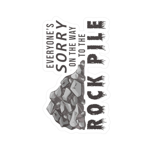 ROCK PILE Kiss-Cut Vinyl Decal