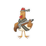 TACTICAL CHICKEN Kiss-Cut Vinyl Decal