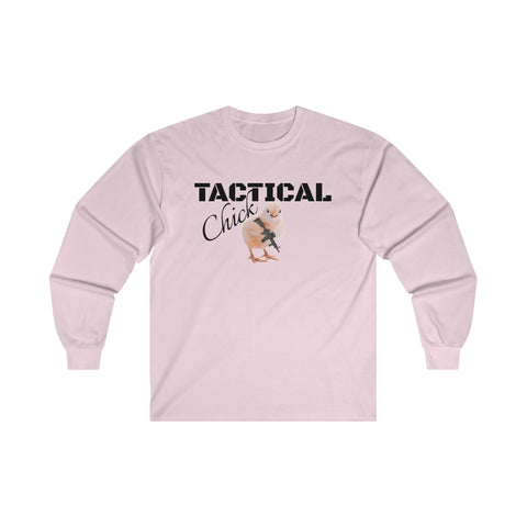 TACTICAL CHICK Ultra Cotton Long Sleeve Tee